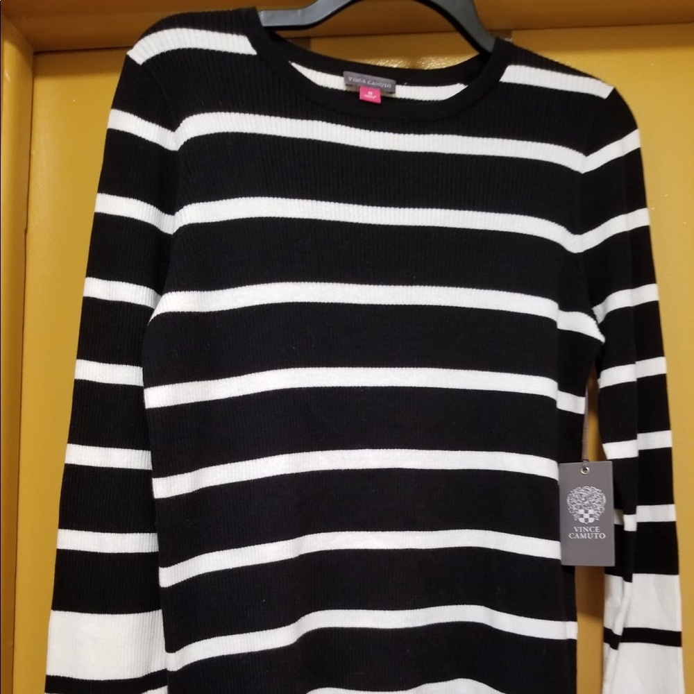 Vince Camuto striped sweater NWT PLUS SIZE